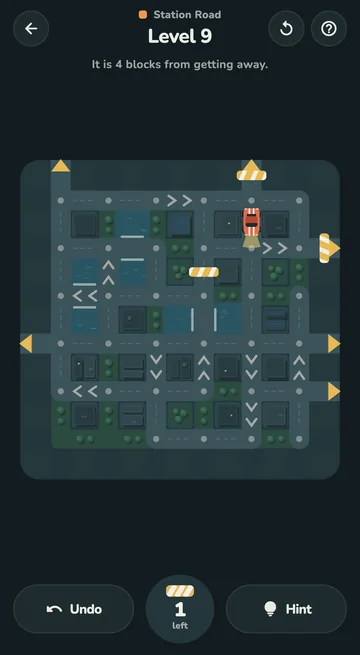 A level with one roadblock left